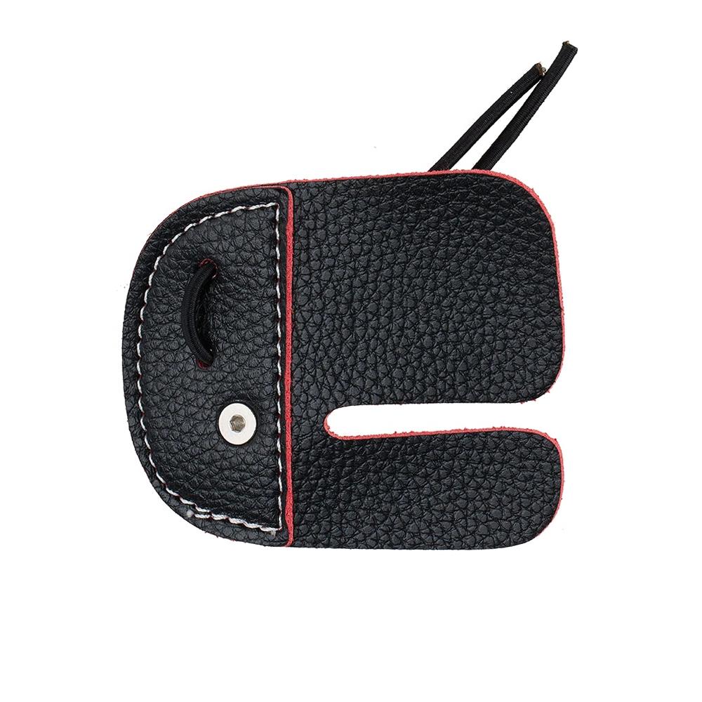 Archery Finger Guard Black Monolayer Finger tab Finger Guard