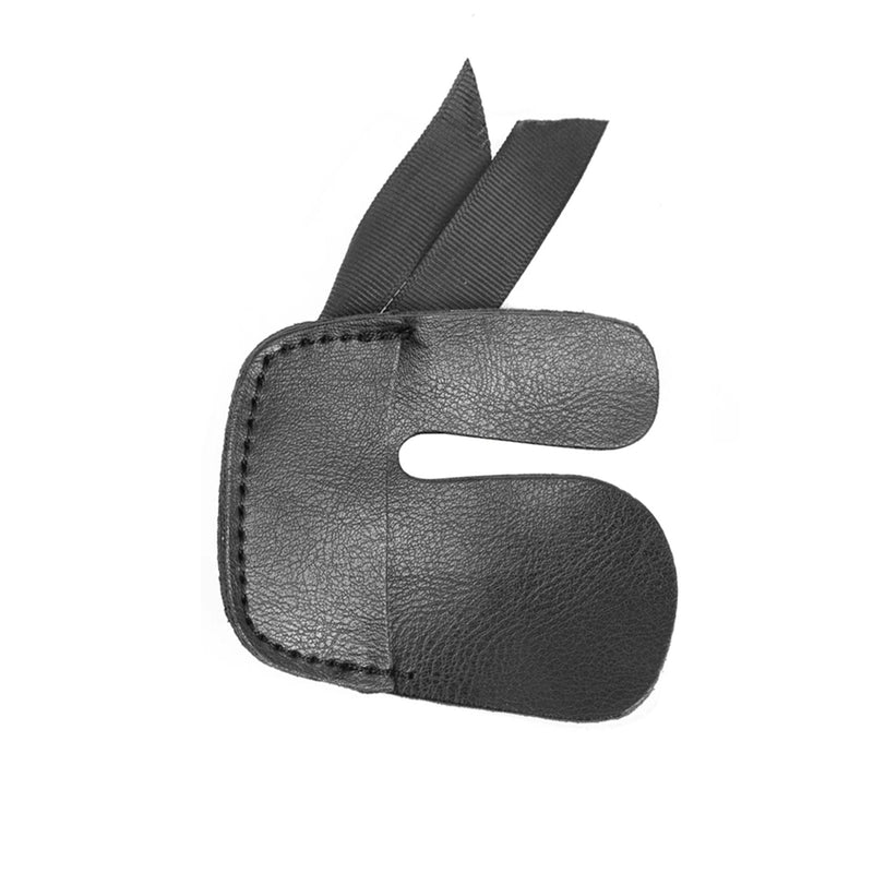 Archery 3-Strap Leather Arm Guard and Finger Tab Kit