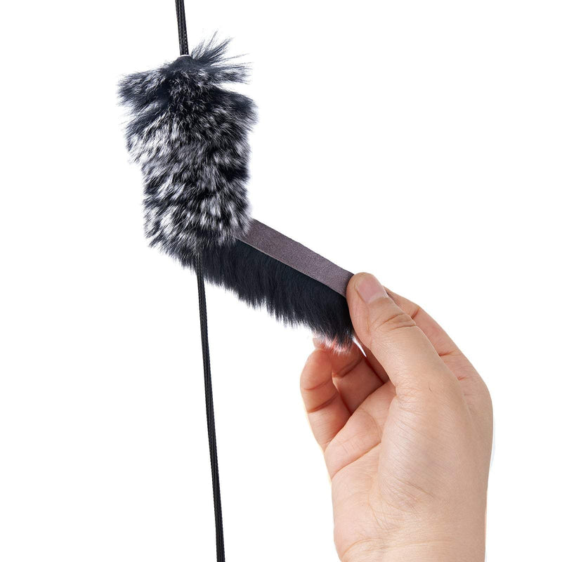 Otter Hide Bow String Silencer Archery Bowstring Stabilizers One Pair