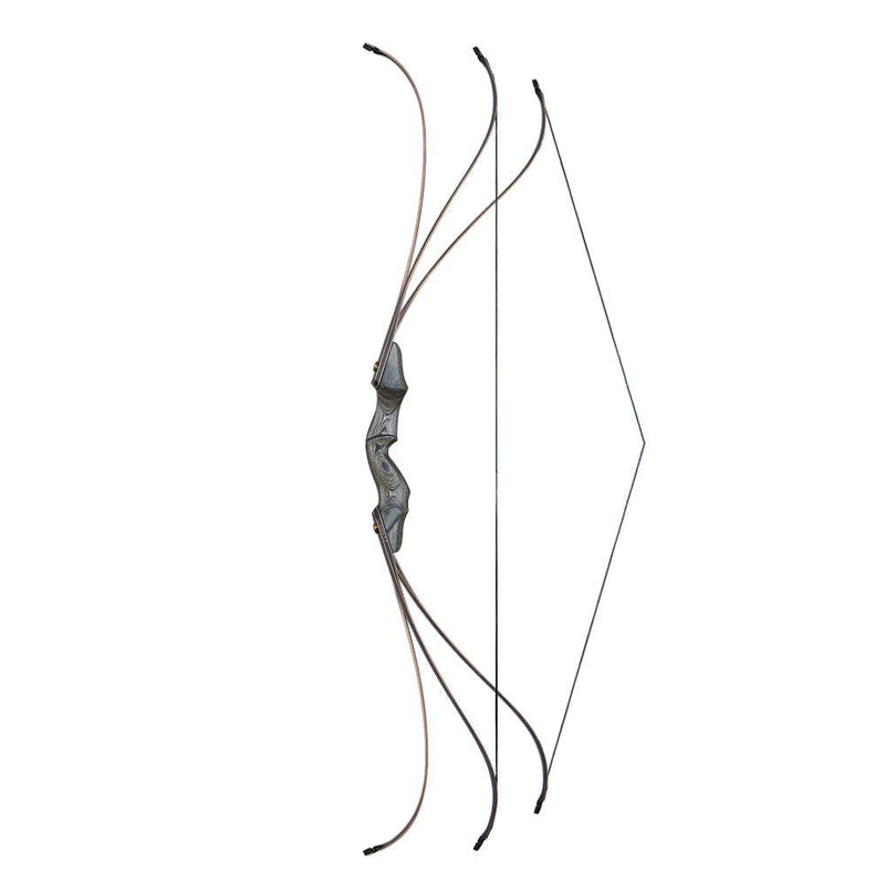 60" Archery Laminated Recurve Bow Left Right Handed Takedown Hunting Bow 30-50lbs