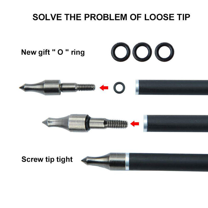 Archery 57" Ambidextrous Recurve Bow Set with Carbon Arrow for Beginner Teenagers Practice Bow Left Right Hand 20/30/40lbs