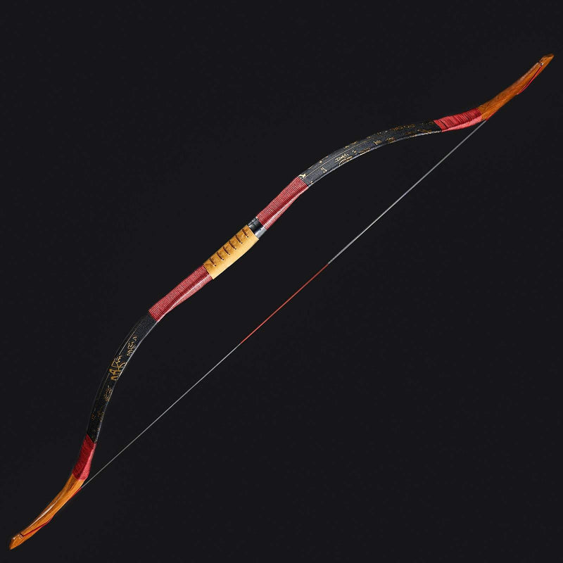 thumbnail image 2 of TOPARCHERY Mongolian Horsebow - 15-50lb Draw Weight, 48-56" Length, Ambidextrous Traditional Recurve 2 of 5