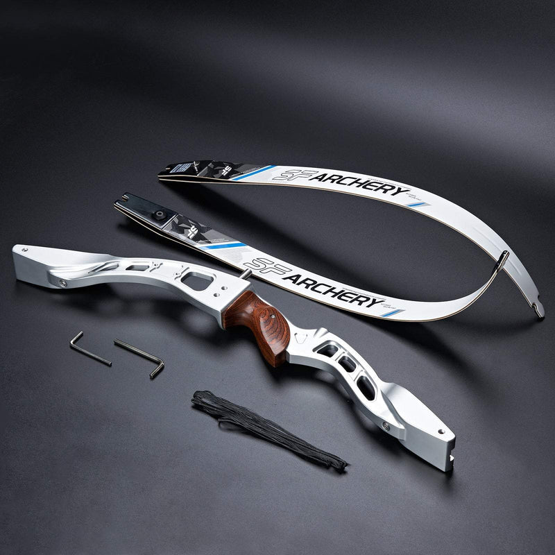 68 Inch ILF Recurve Bow Right Hand for Archery Gym Competition Training Outdoor Shooting 18-34lbs