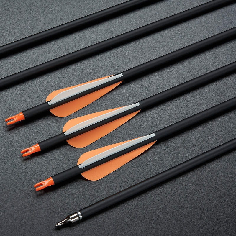 Archery 60" Takedown Recurve Bow and Arrow Set Wood Laminated Hunting Bow RH 30-50lbs