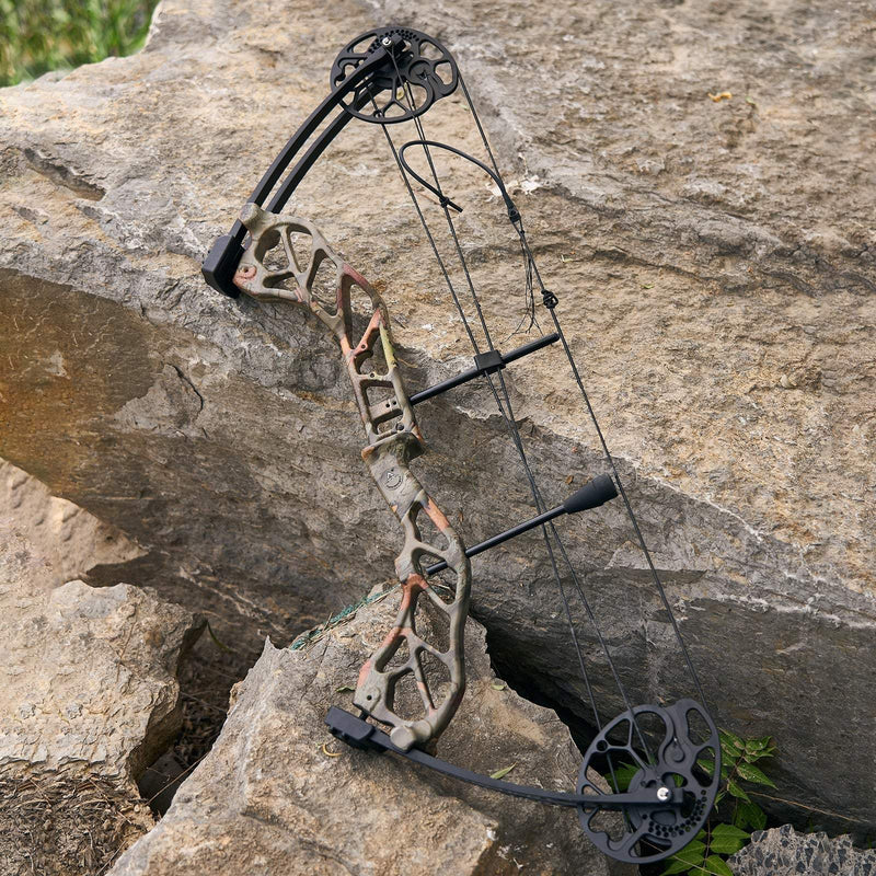 Adults Compound Bow Set Beginner Hunting Bow 19-70lbs Left Right Hand