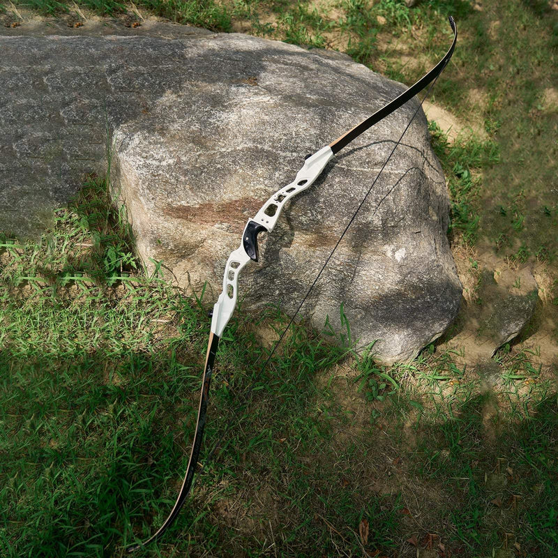 66 Inch Competition Recurve Bow RH for Archery Gym Training Target Shooting 20-40lbs