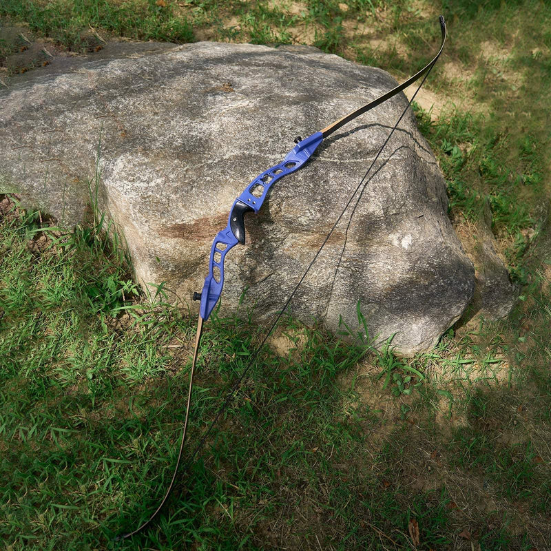 66 Inch Competition Recurve Bow RH for Archery Gym Training Target Shooting 20-40lbs