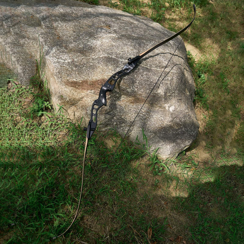 66 Inch Competition Recurve Bow RH for Archery Gym Training Target Shooting 20-40lbs