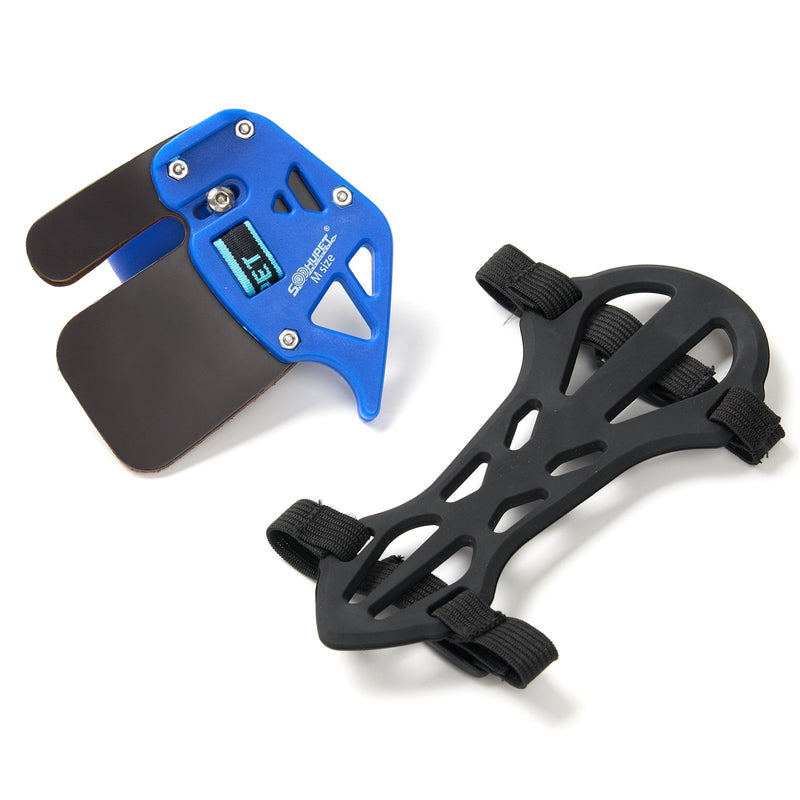 Archery Finger Tab and Arm Guard Set for Target Competition Training