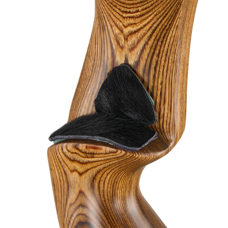 2Pcs Archery Arrow Rest Sealskin Self-adhesive Smooth Fur Arrow Rest for Recurve Bow