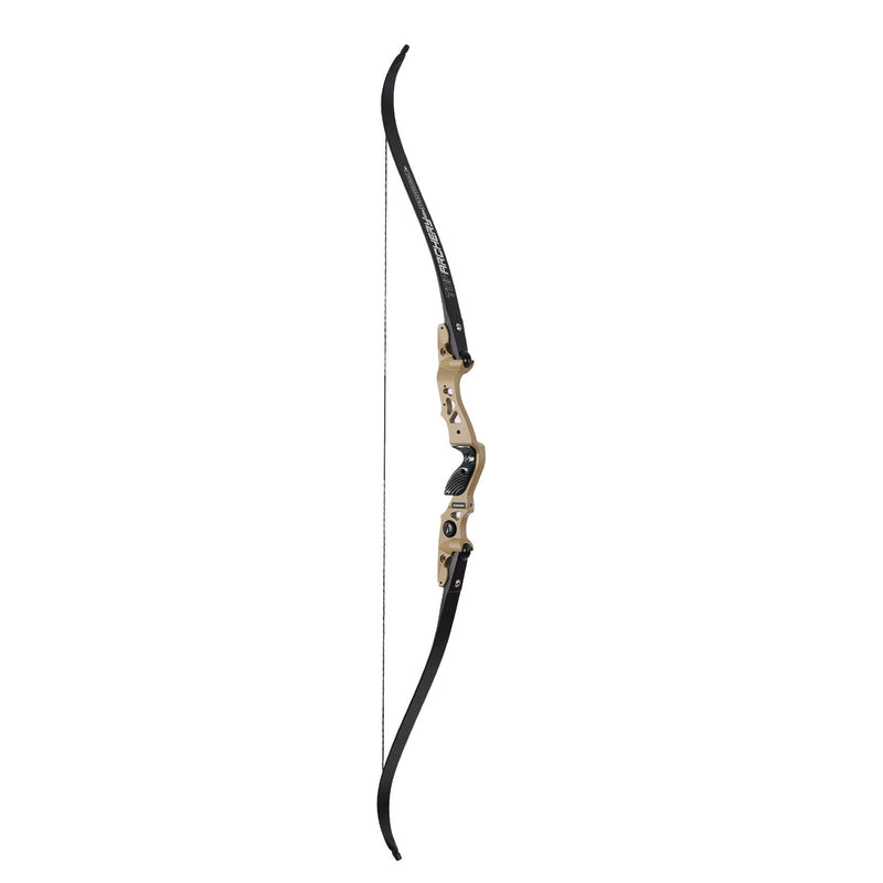 Archery 62" ILF Recurve Bow Hunting Bow 25-60lbs RH Aluminum Alloy Riser