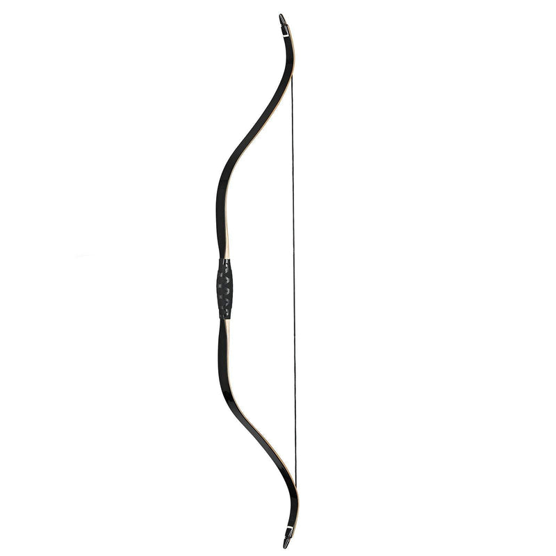 Archery 46" Traditional Horse Bow Recurve Laminated Bow Hunting Practice 25-50lbs