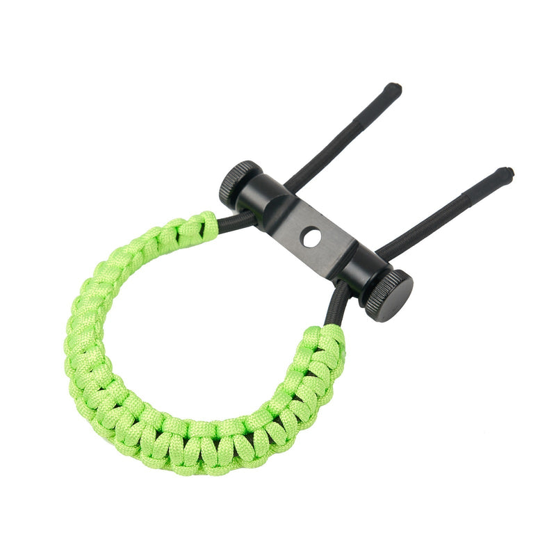 Archery Compound Bow Wrist Sling Hunting Strap Adjustable Braided Rope Shooting
