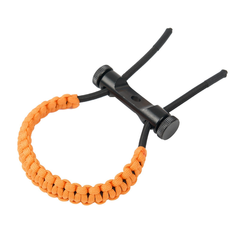 Archery Compound Bow Wrist Sling Hunting Strap Adjustable Braided Rope Shooting
