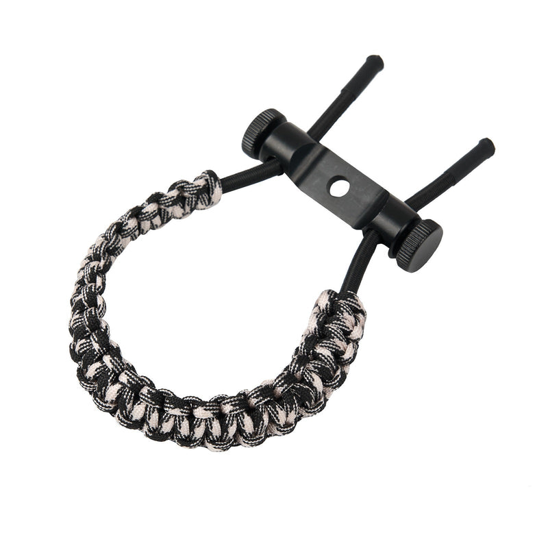 Archery Compound Bow Wrist Sling Hunting Strap Adjustable Braided Rope Shooting