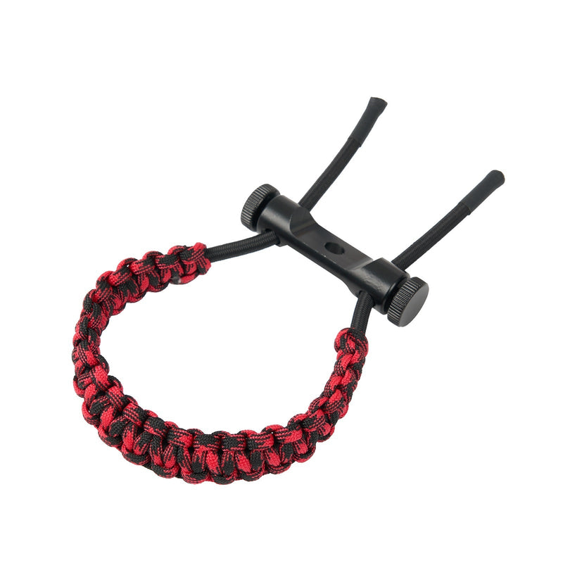 Archery Compound Bow Wrist Sling Hunting Strap Adjustable Braided Rope Shooting