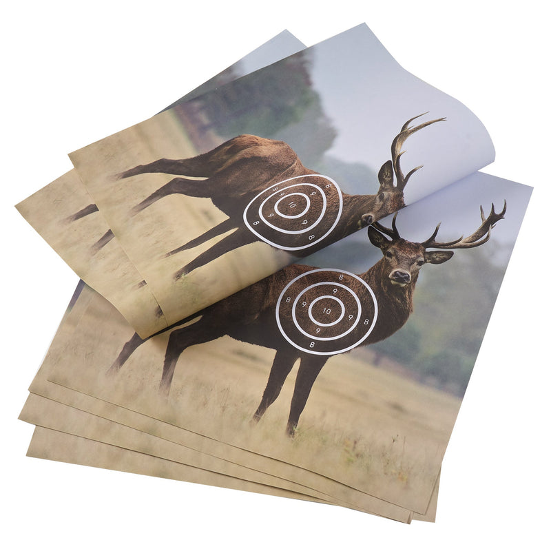 Paper Target Face 10Pcs Archery Target Paper Faces 40cm for Target Practice Training Sho ...