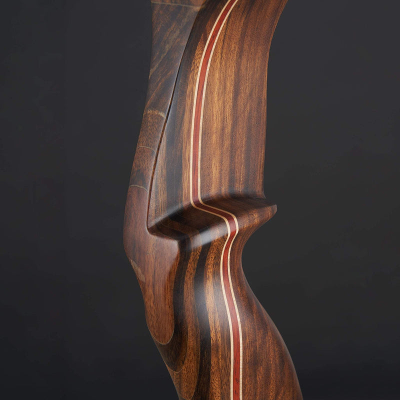 TopArchery 60" Hunting Bow RH Takedown Recurve Wood Laminated Bow 20-60lbs