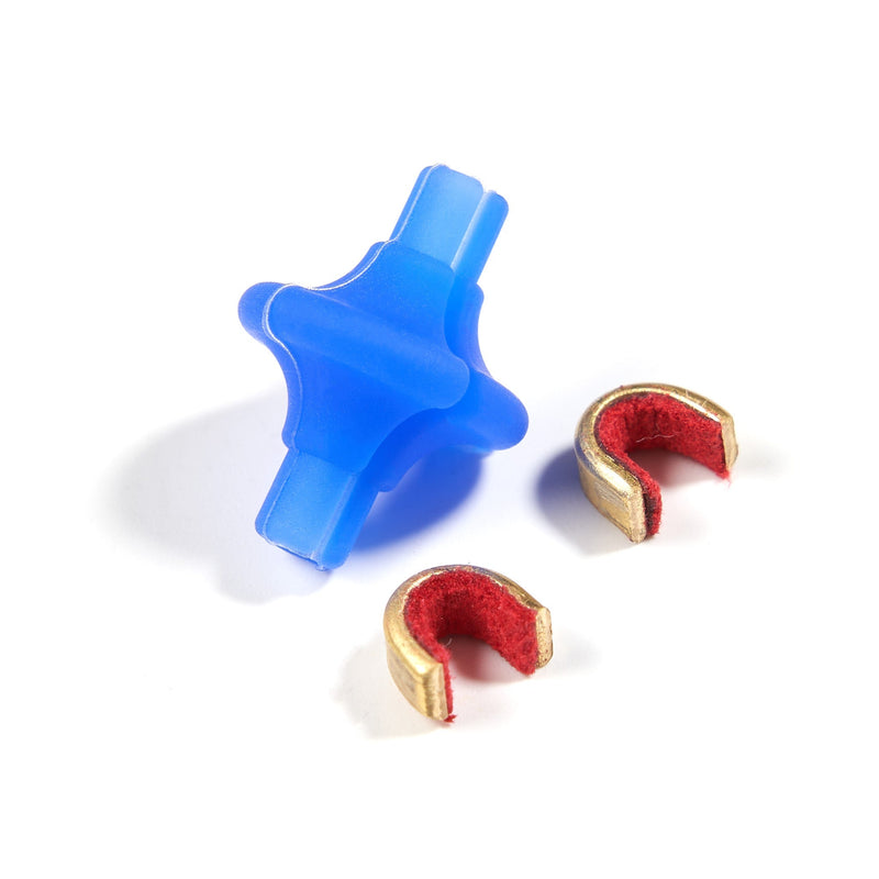 Archery Lip Beads Arrow Nocks Locating Kissing Button With 2pcs Copper Buckles Shooting Accessory