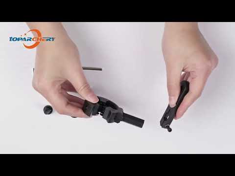 Archery Arrow Rest with Black Brush Capture for Recurve Compound Bow