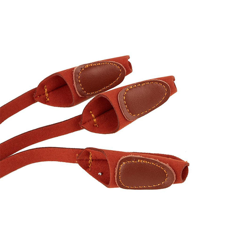 Archery Protective Gloves 3-Finger Guard for Recurve Compound Hunting Shooting Brown