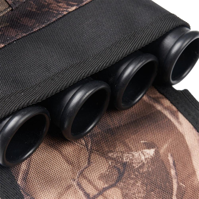 4-Tube Mini Archery Arrow Quiver Camouflage Back Waist Arrow Bag with Belt
