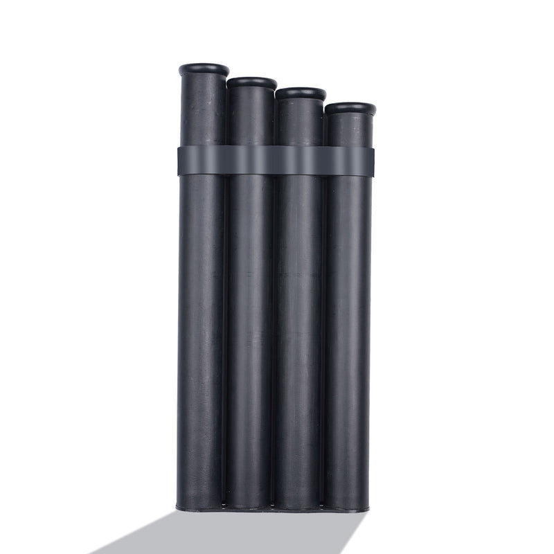 4-Tube Mini Archery Arrow Quiver Camouflage Back Waist Arrow Bag with Belt