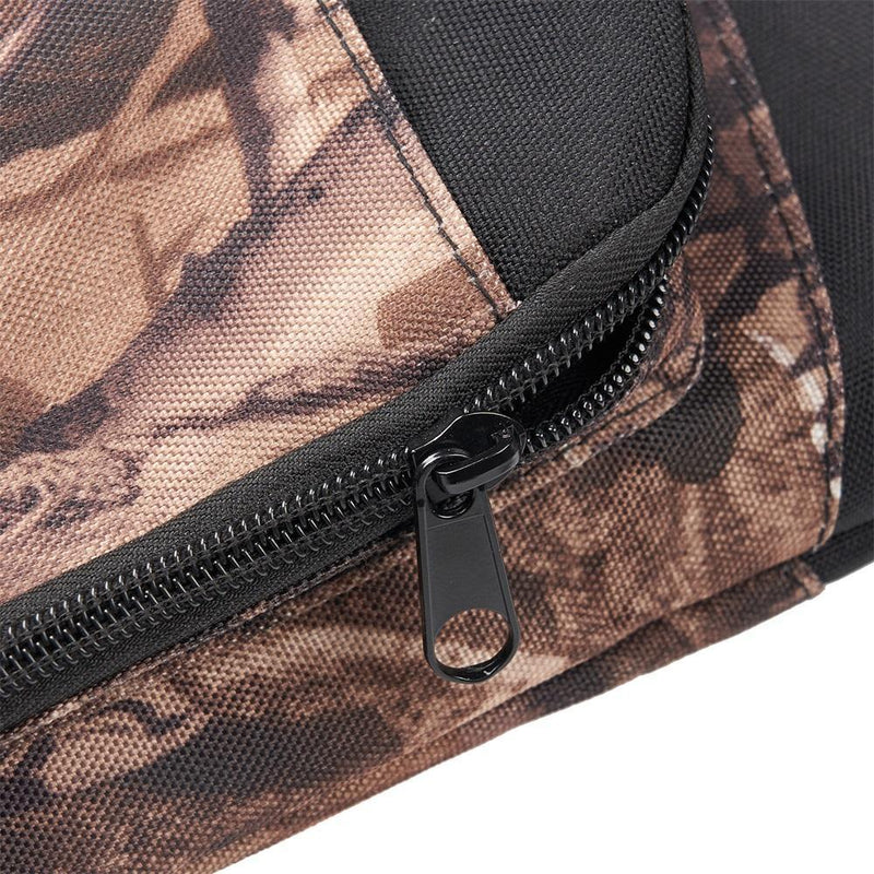 4-Tube Mini Archery Arrow Quiver Camouflage Back Waist Arrow Bag with Belt