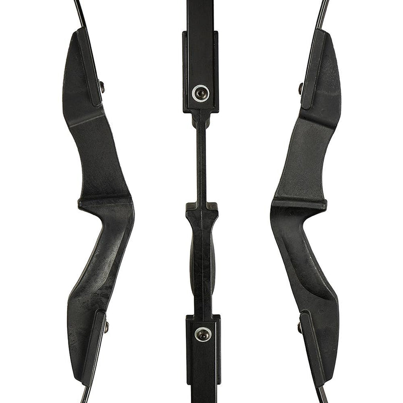 57" Takedown Recurve Bow Double Arrow Rest Bow for Beginner Teenagers Right Left Hand 20-40lbs