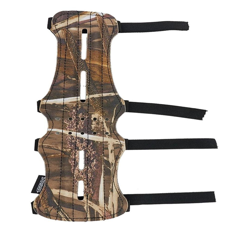 Archery Arm Guard Camouflage Arm Protector with 4 Belts
