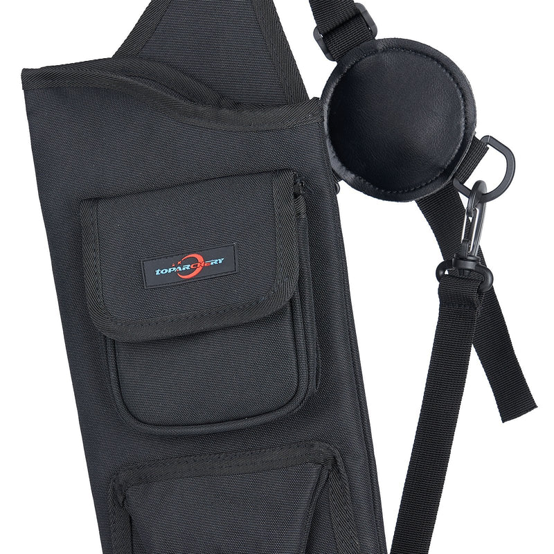 Archery Quiver Adjustable Waterproof Back Quiver Canvas Arrow Bag