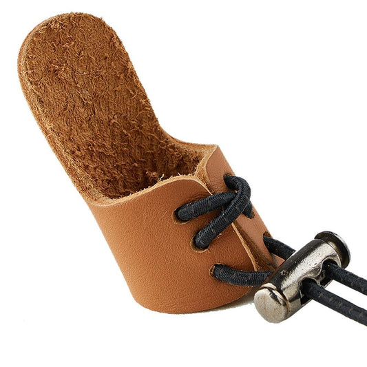 Archery Thumb Ring Leather Thumb Finger Tip Thumb Protector Guard