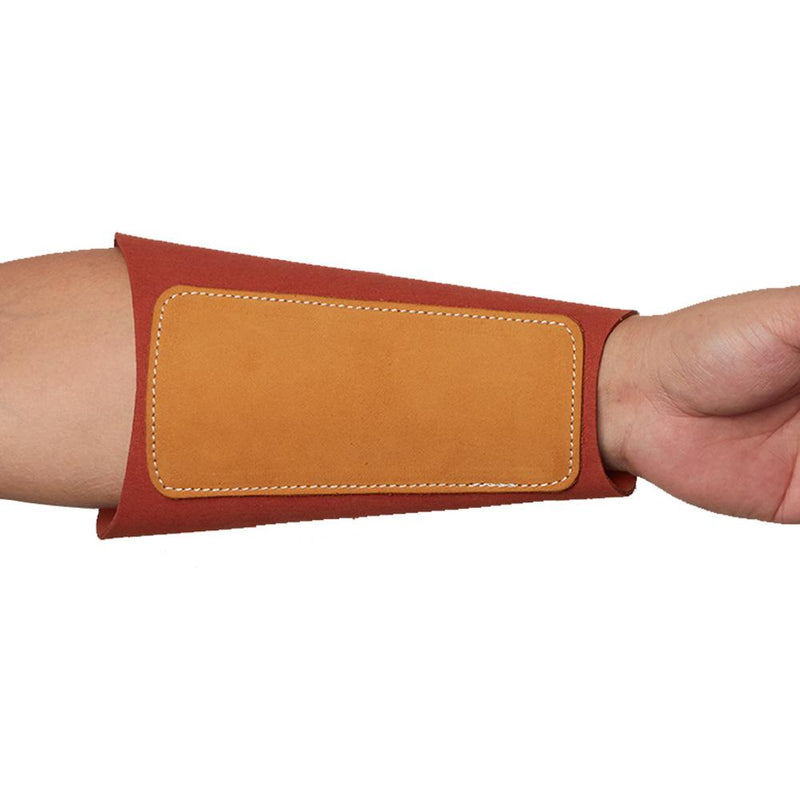 Archery Arm Guard Forearm Protector Gear Traditonal Recurve Compound Bow Hunting Shooting Brown