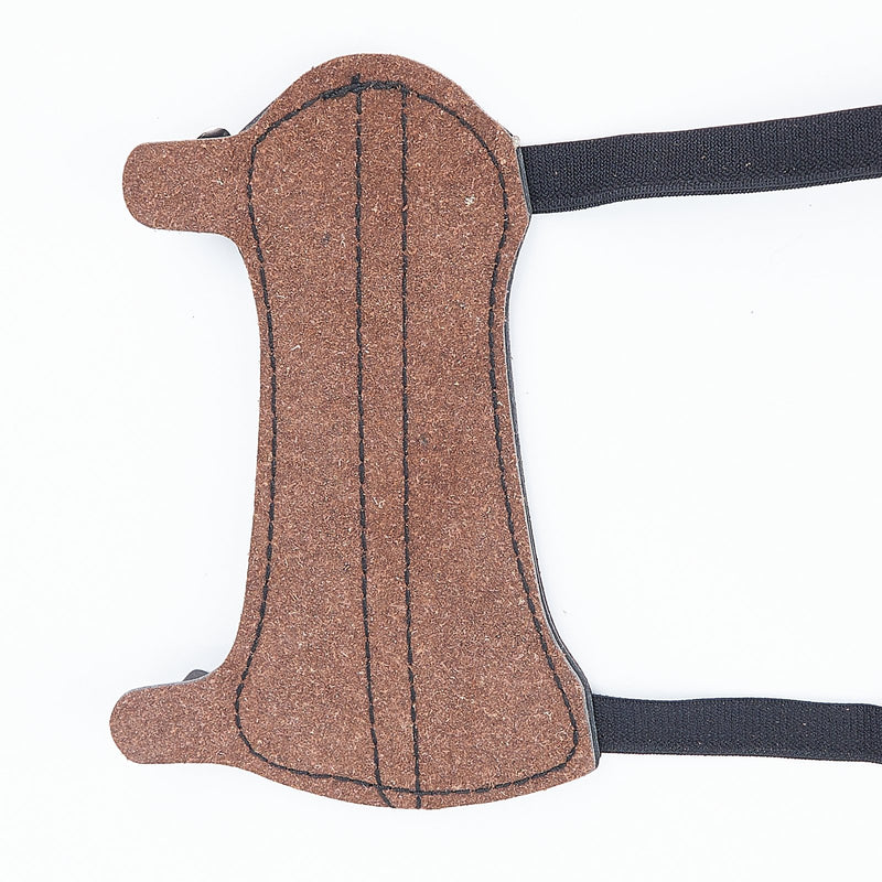 2 Straps Leather Arm Guard Archery Arm Protector