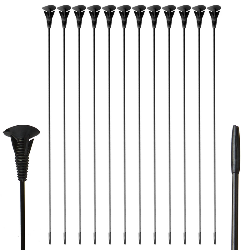 12pcs 25" Archery Sucker Arrows Children Practice Fiberglass Arrows