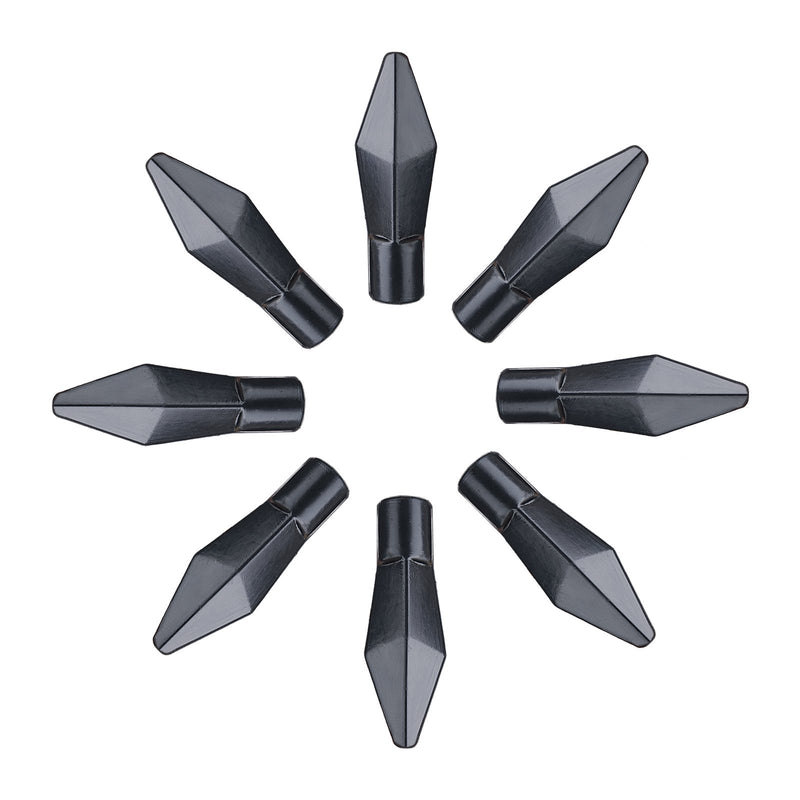 12Pcs Rubber Soft Arrowheads Archery Replacement Broadhead Safety Arrow Tips Point