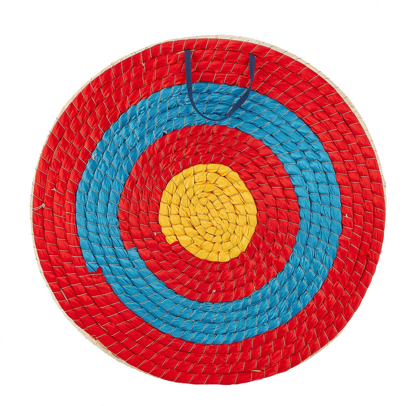 Archery Straw Target 50cm 3 Layer Traditional Bow Arrow Shooting Round Target