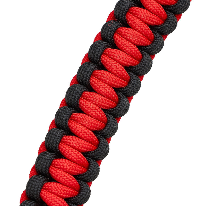 Archery Nylon Braided Paracord Compound Bow Adjustable Wrist Sling Strap with Leather