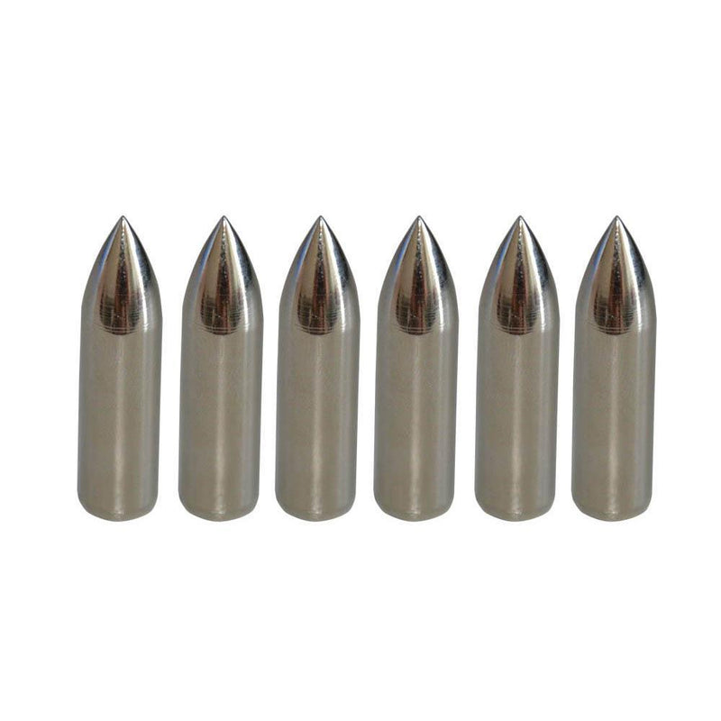 12Pcs Archery Point Arrowhead Practice Arrow Tip for Wooden Bamboo Arrow