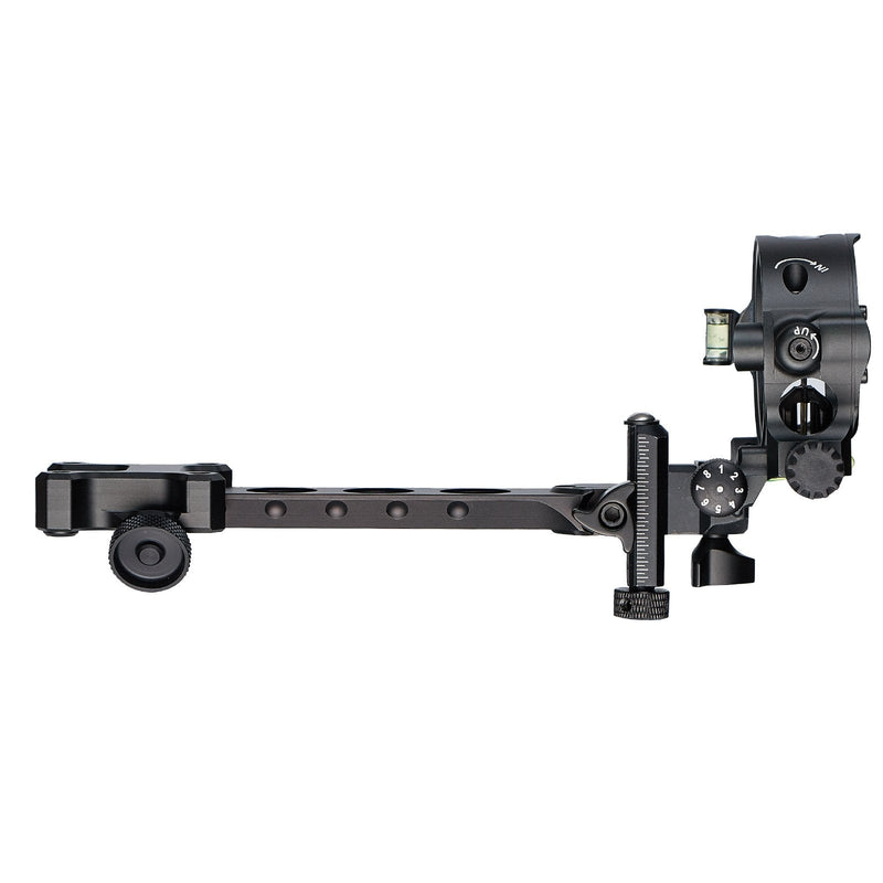 Archery 5-Pin Fiber Optics Bow Sight Compound Bow Sight Long Rod