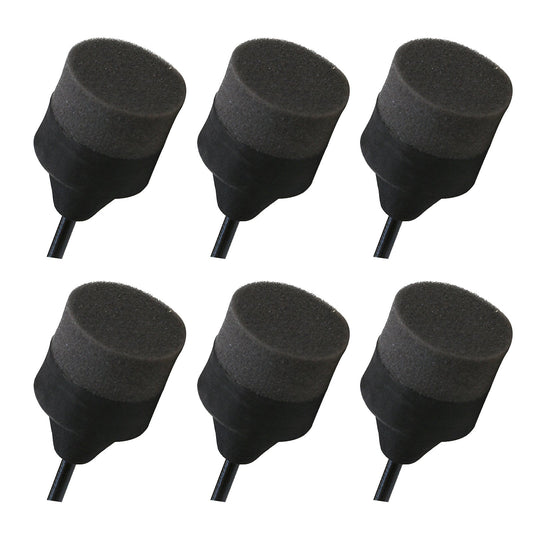 6Pcs Archery Soft Sponge Foam Tipped Arrow Heads for Bow CS Shooting Game Practice