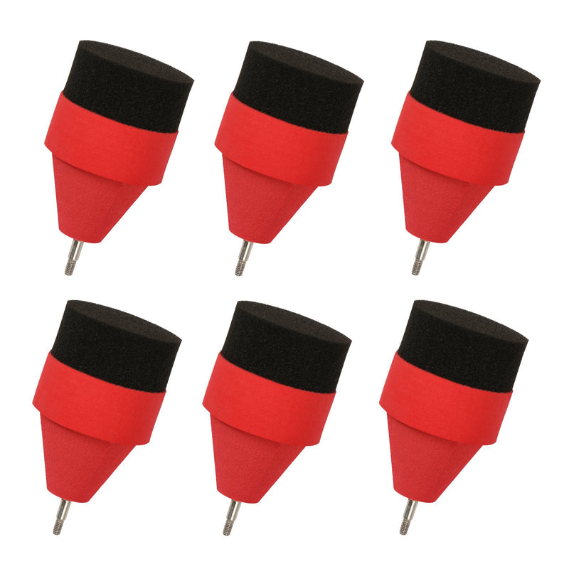 6Pcs Soft Sponge Foam Archery Arrow heads Tag Game Practice Broadhead Tips for Archery CS Shooting Sport