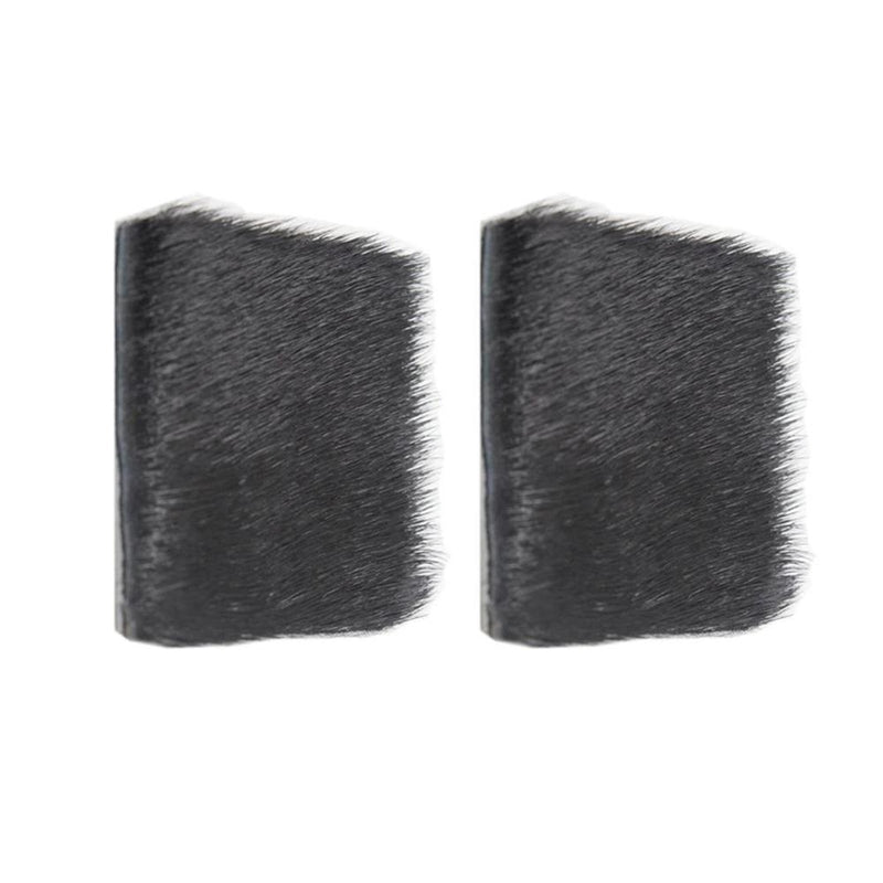 Archery Otter Hide Bow String Silencer Self-adhesive Fur Arrow Rest Bow Limbs Silencer Pads Kit