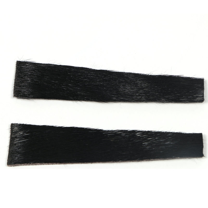 Archery Otter Hide Bow String Silencer Self-adhesive Fur Arrow Rest Bow Limbs Silencer Pads Kit