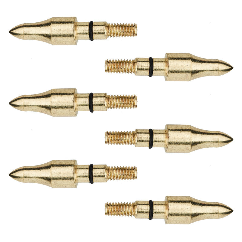 12Pcs Archery Broadheads 100 Grain Arrow Head Tips Field Points Arrowheads