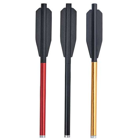 12 Pack Archery Crossbow Arrow Shafts OD 6mm Alunimum Alloy for 6.25" Archery Mini Crossbow Bolts