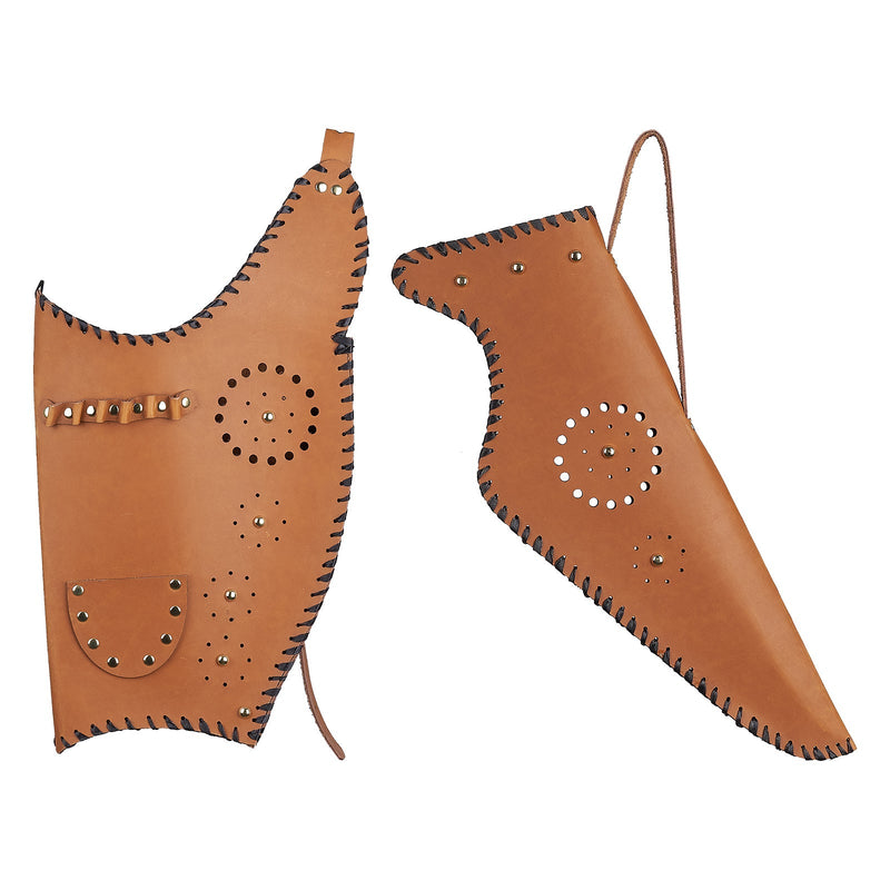 Archery 48"- 54" Traditional Recurve Bow and Wood Arrows Set Mongolian Horsebow 30-50lbs