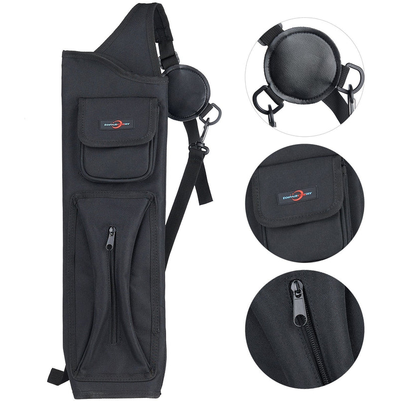 Archery 56" Takedown Recurve Bow Set Beginner Right Hand Bow 12pcs Carbon Arrows with Quiver 30-50lbs