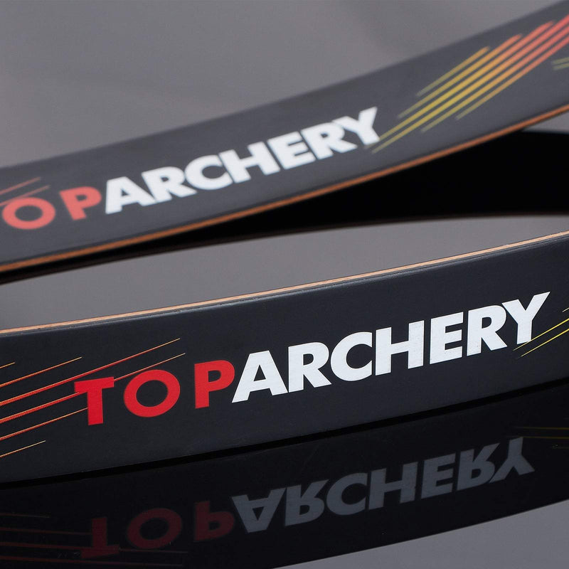 TopArchery 56" Recurve Limbs RH only for 56" Aluminum Riser RH Bows 18-50 LBS