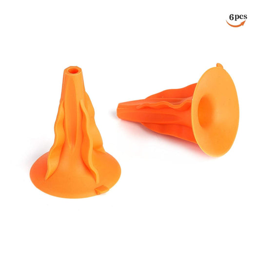 6Pcs Archery Arrowheads ID 6mm Sucker Arrow Head for Youth Children Kids Beginner Outdoor Practice